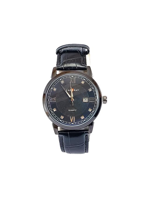 Cassray Watch, Formal Watch, Black Dial Watch