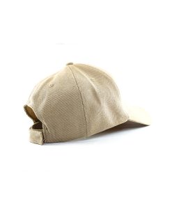 A versatile Cotton Blend Cap in a natural, simple color for men and women.