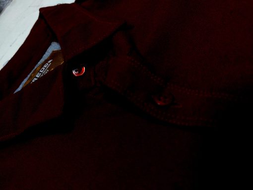 A stylish Men Full Sleeves Casual Shirt in Maroon.