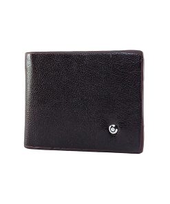 A classic Men's Medium Size Soft Leather Bifold Wallet.