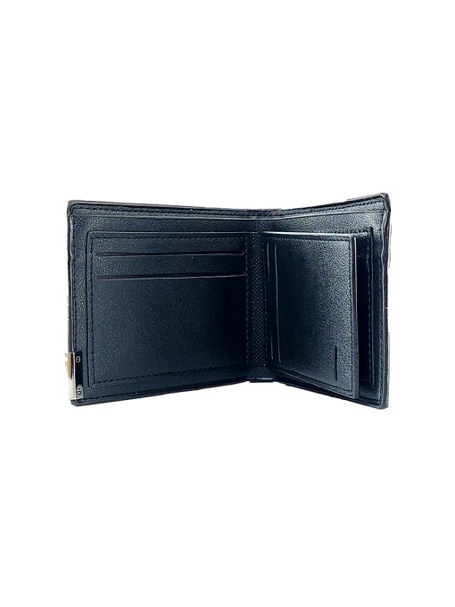 A stylish Smart Bifold Grey China Leather Wallet.