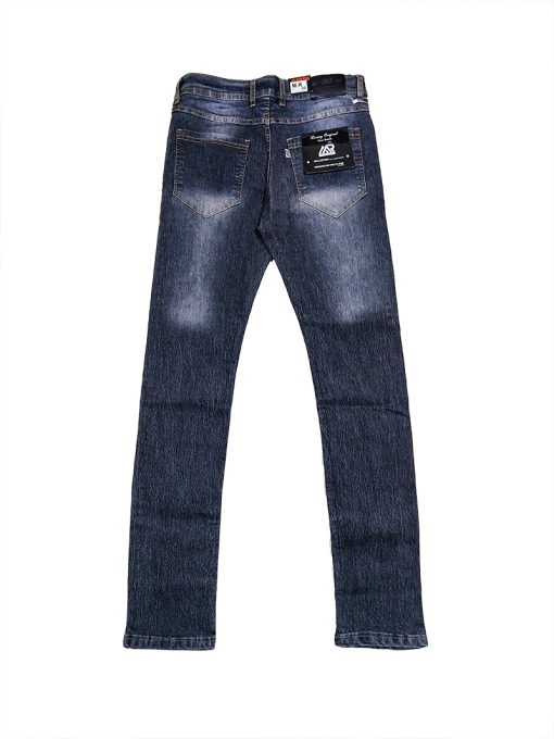 A pair of Men's Grey MR Slim Fit Jeans, combining style and comfort effortlessly.